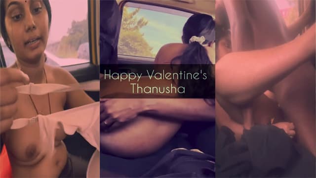 Valentine’s Day Tamil Lovers Sex Car Blowjob HD