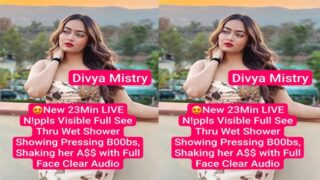 Divya Mistry New Hot Wet Shower First Time Live